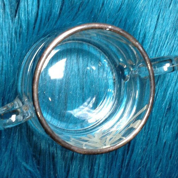 ANTIQUE Cream/Sugar and Ind. Salts, Traditional, Regency, Classic, Silver Inlaid - Picture 5 of 11